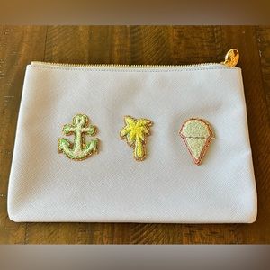 Stoney Clover Lane Periwinkle Flat Pouch